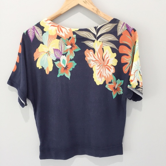 Talbots Floral Top - Picture 2 of 4